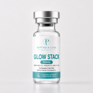 Glow Stack 70mg (GHK-CU 50mg , TB 500 10mg, BPC - 157 10mg)